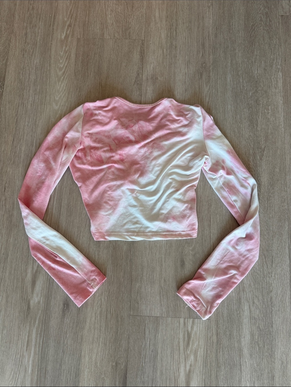Princess Polly Pink and White Long Sleeve